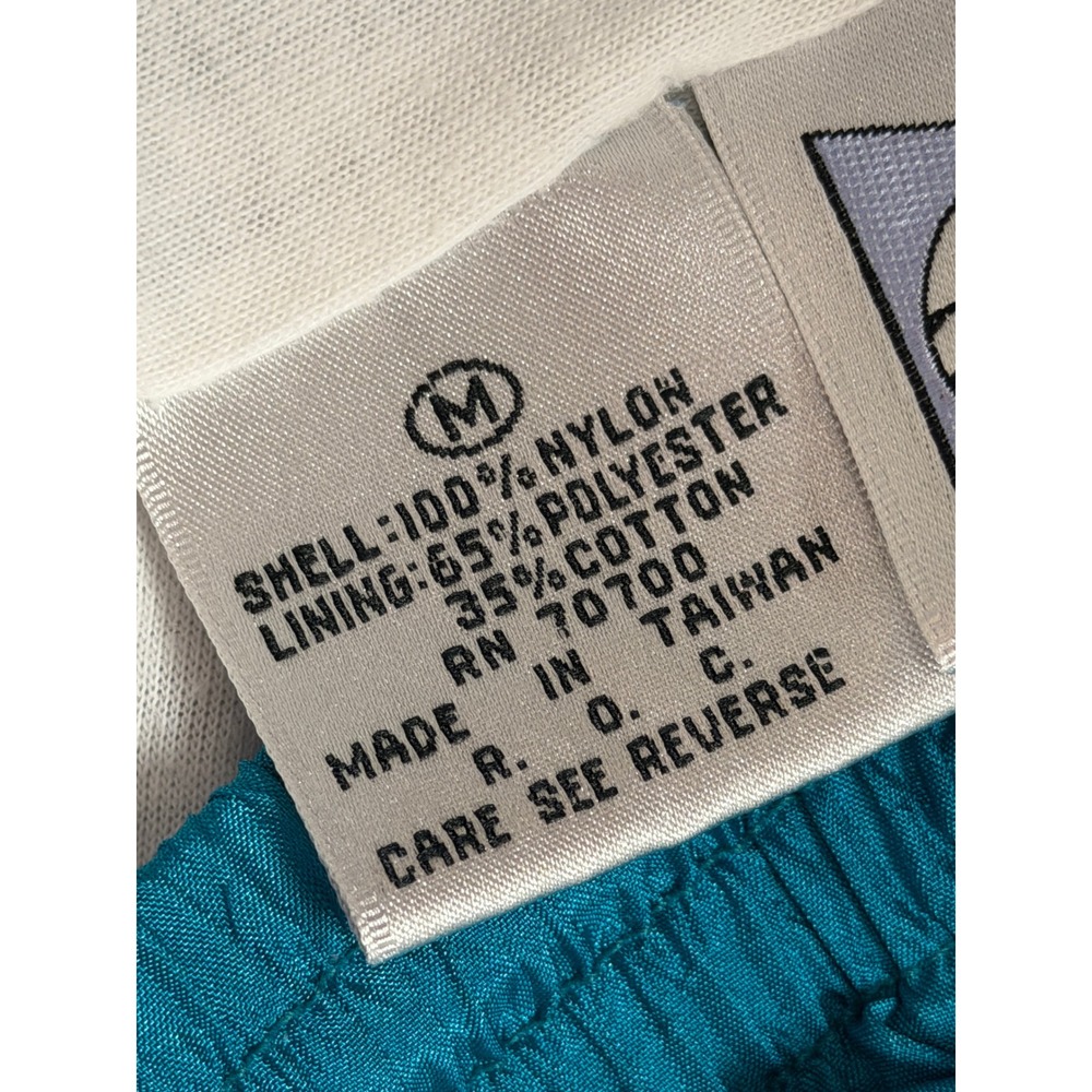 VTG 80s 90s Tracksuit Womens‎ Teal Pink Multicolor Windbreaker Set Reversible - Picture 14 of 16